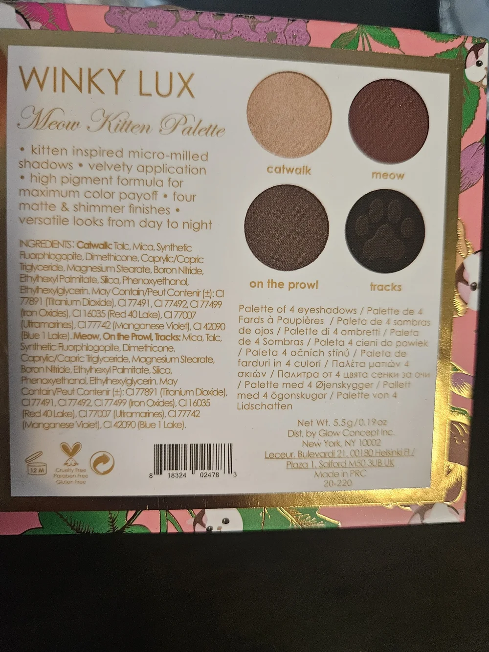 WINKY LUX four coordinated
